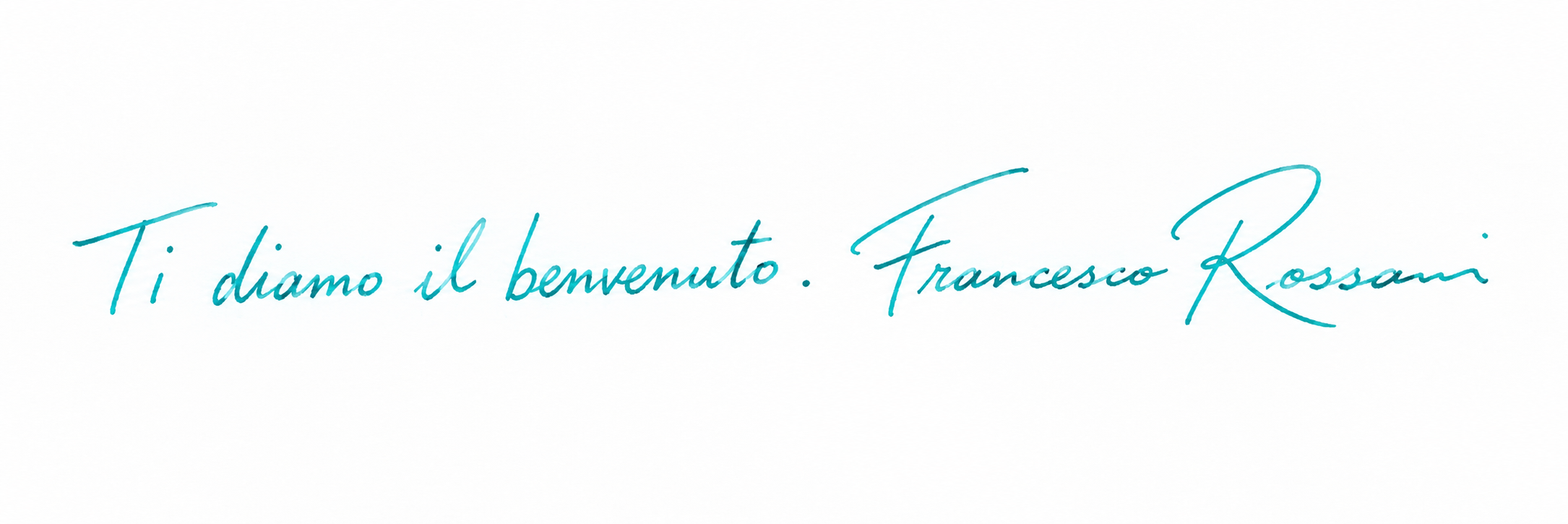 Ti diamo il benvenuto. Francesco Rossani
